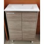 SHY05-P2 PVC 600 Free Standing Vanity Cabinet Only